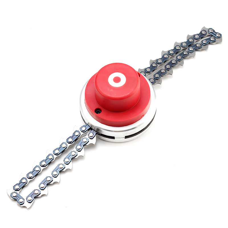 Lawn mower chain style grass head thickened wear-resistant universal cordless cutting irrigation lawn mower accessories grass rope