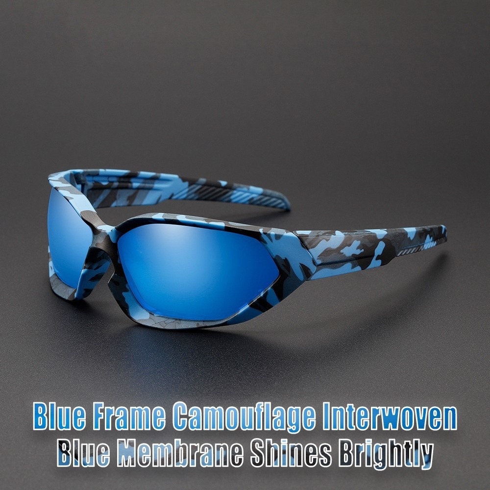 2025 Sports Technology Style Polarized Cycling Glasses Fashionable Outdoor Windproof and Sandproof High-Definition Vision Sports Goggles