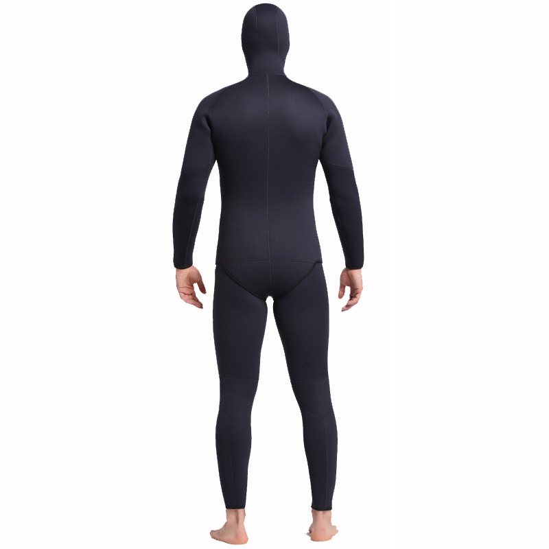 Picture of Sharbat 5MM rubber diving suit warm winter swimming long sleeve one-piece two-piece swimsuit thickened jellyfish suit