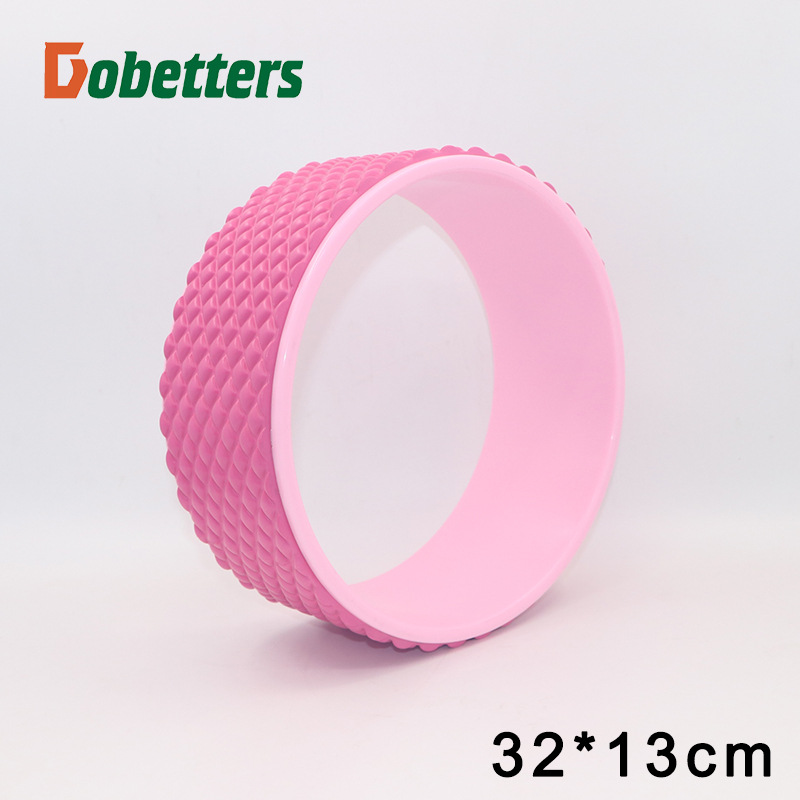 Picture of 32*14cm auxiliary wheel yogawheel pregnant women parent-child yoga wheel fitness equipment yoga fitness abdominal wheel