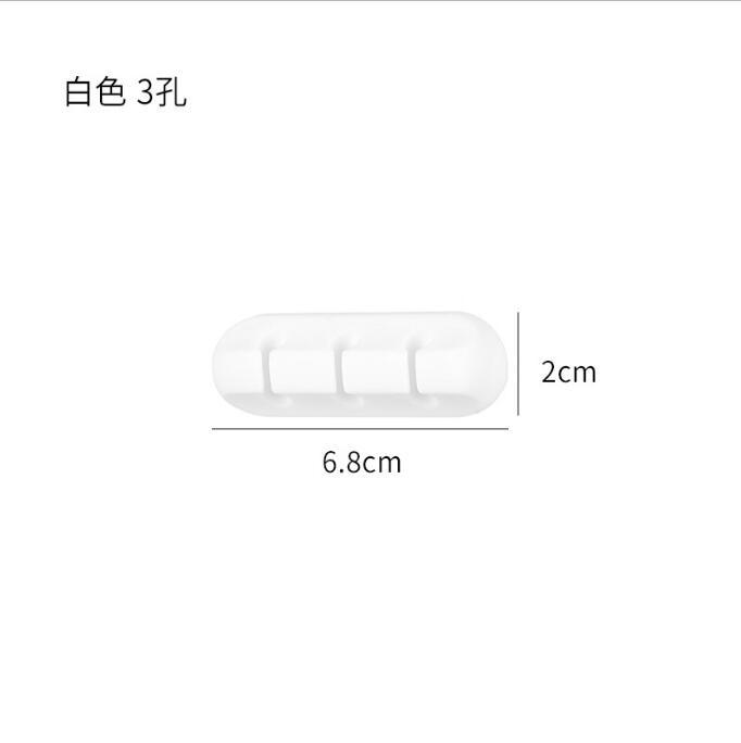 Picture of Desktop Cable Organizer Data Cable Organizer Holder Storage Charging Cable Organizer Cable Collection Buckle Holder