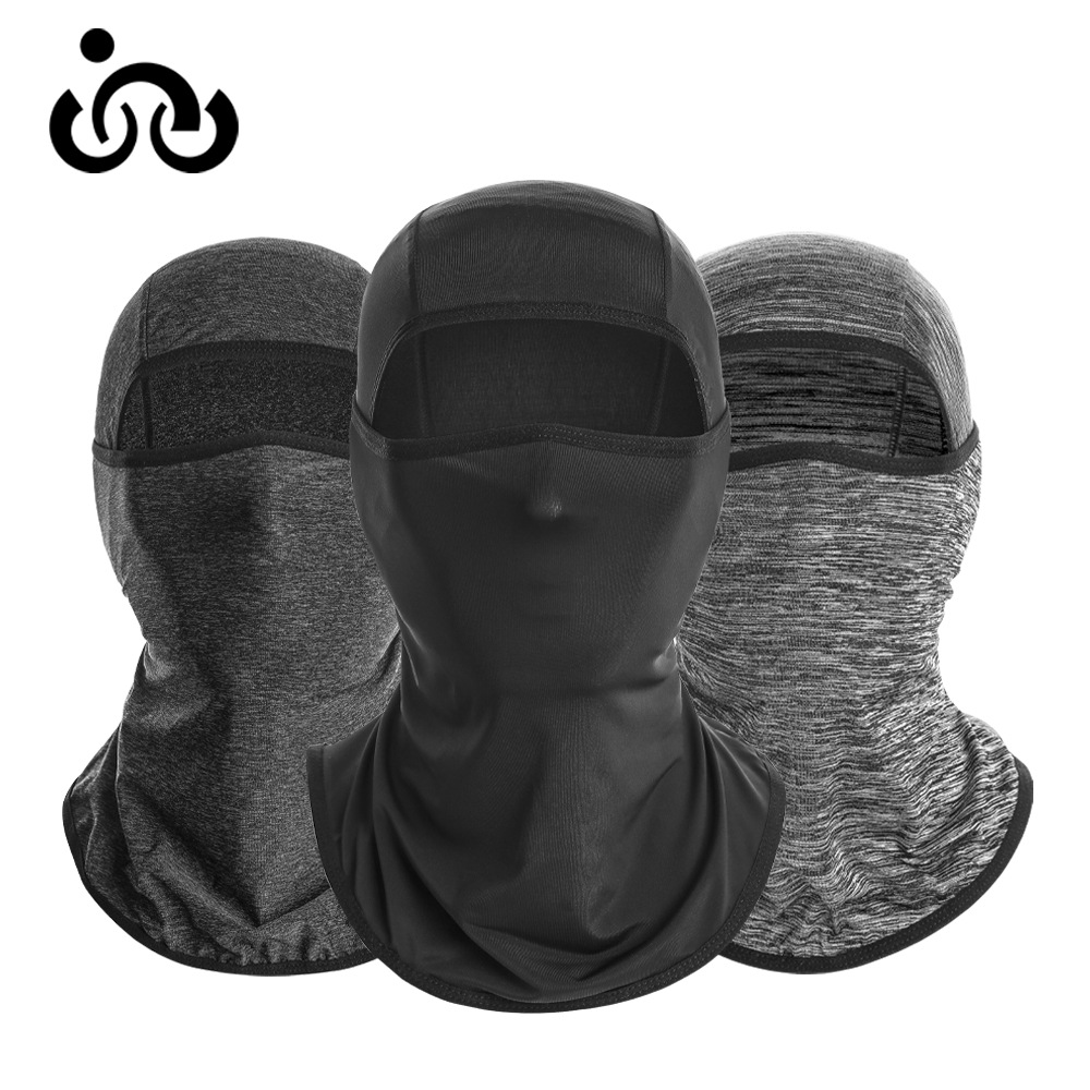 Summer Ice Silk Headgear Mask Outdoor Riding Motorcycle Breathable Sunscreen Bicycle Magic Hood