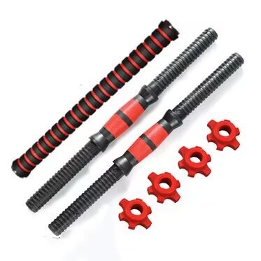 Picture of Environmental protection dumbbell Rod universal pair dumbbell grip lengthened 32/40/51CM dumbbell nut dumbbell accessories