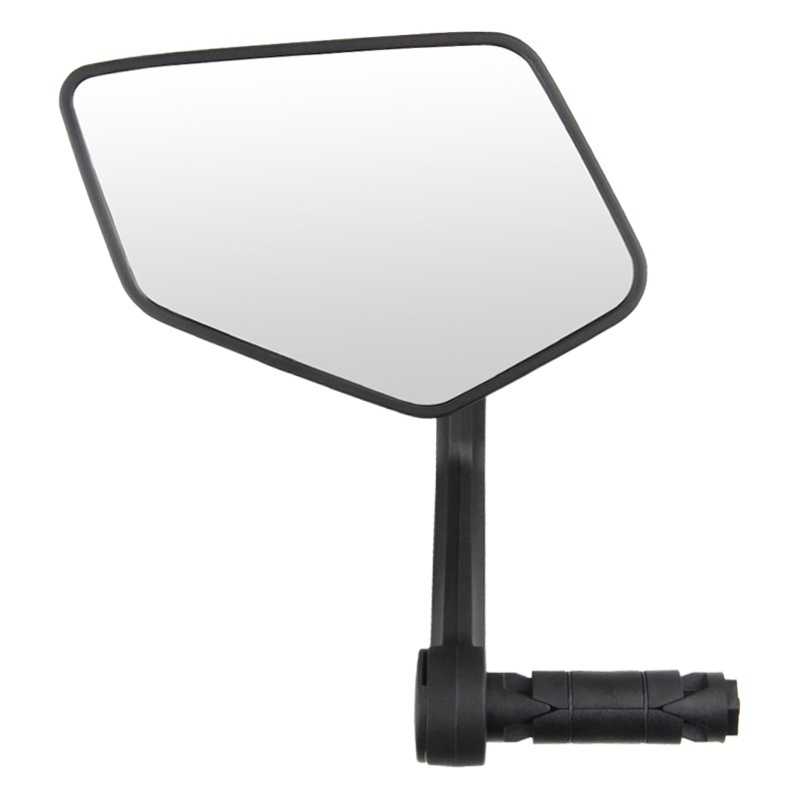 DRCKHROS Bicycle Rearview Mirror Mountain electric car anti-shake mirror handlebar plug enlarged mirror