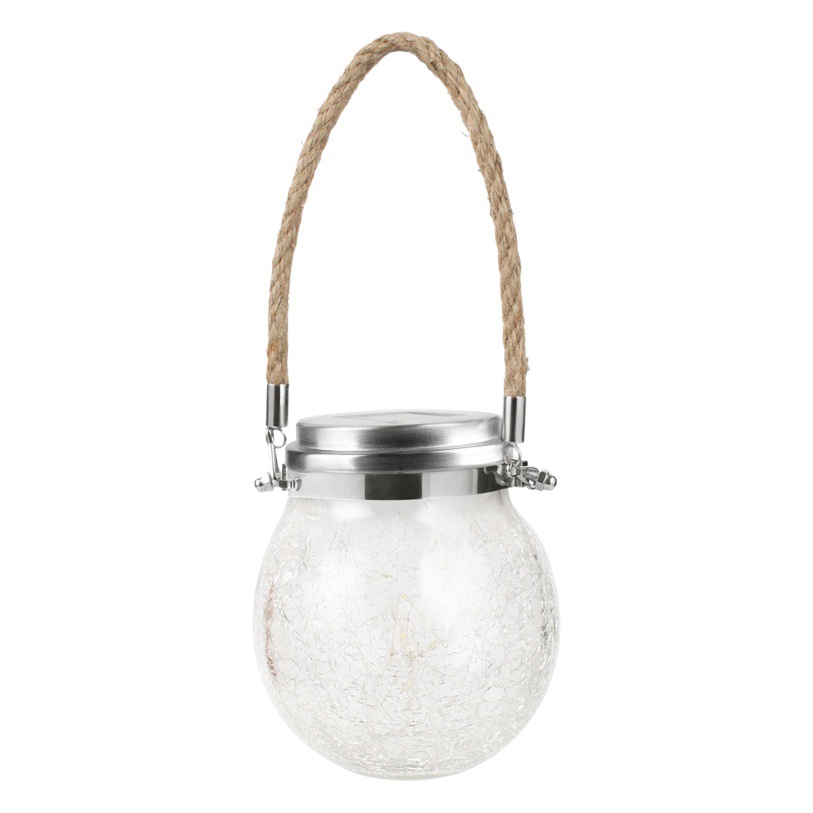 Outdoor solar crack glass wishing light landscape garden crack light waterproof night light Villa atmosphere lighting