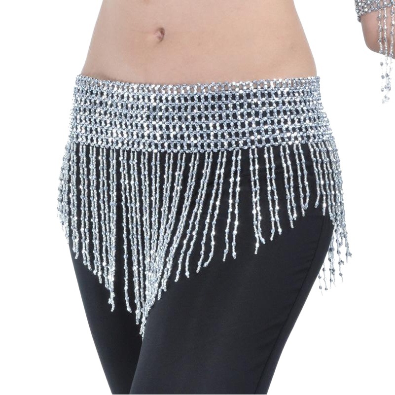 Triangle beard waist chain, belly dance waist chain, belly dance waist beading bead chain, belly dance