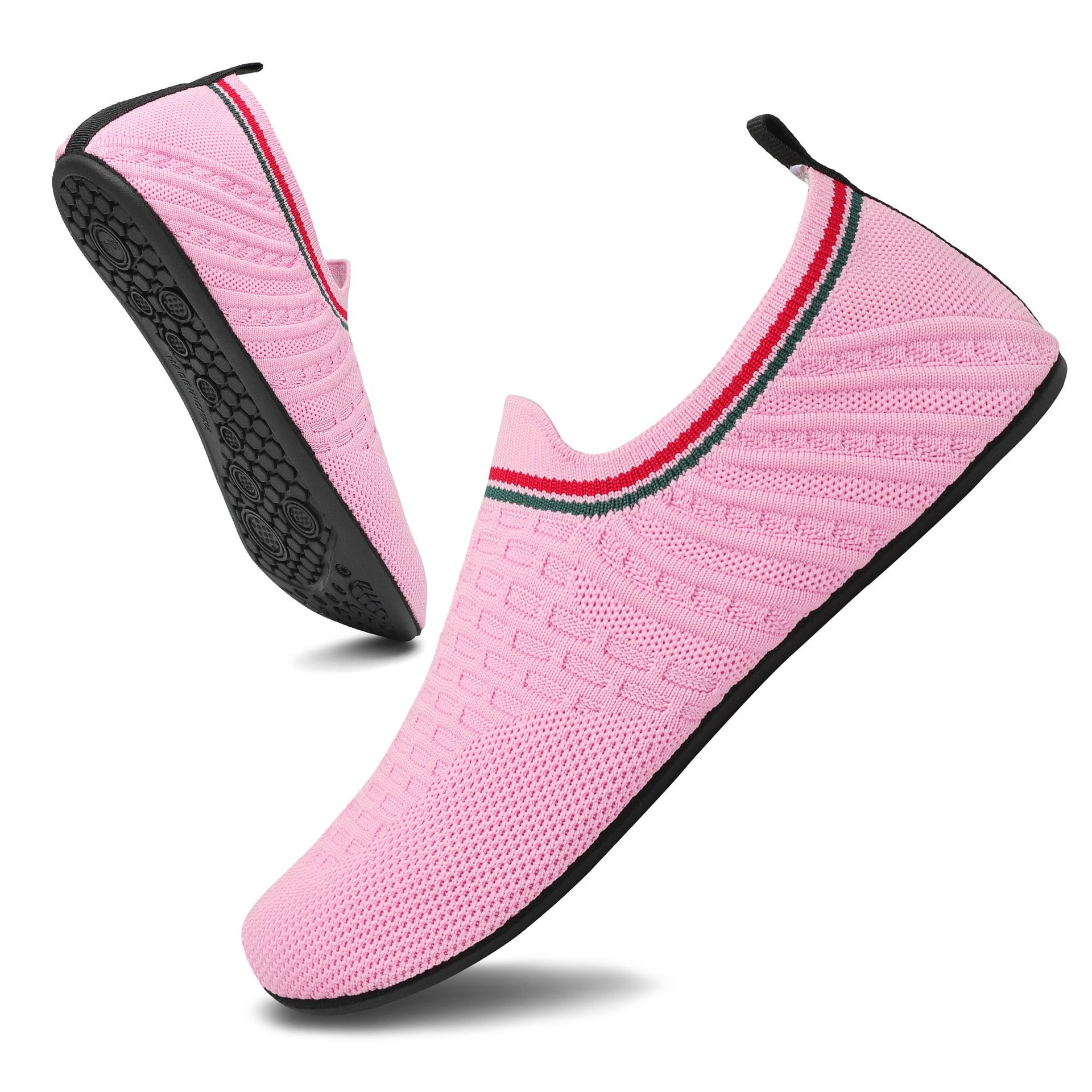 Cross-border New Tracing Shoes Breathable Quick-drying Flying Weaving Hosiery Shoes Indoor Fitness Yoga Shoes Outdoor Wading Swimming Shoes