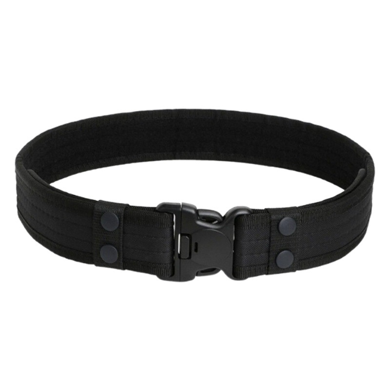 Wholesale outdoor tactical cloth belt EVA sponge Oxford cloth belt men canvas belt camouflage quick release belt