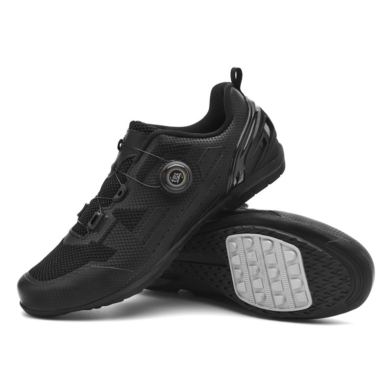 Picture of Cross-border trade breathable bicycle shoes cycling shoes men and women road bike lock shoes mountain bike booster shoes wholesale