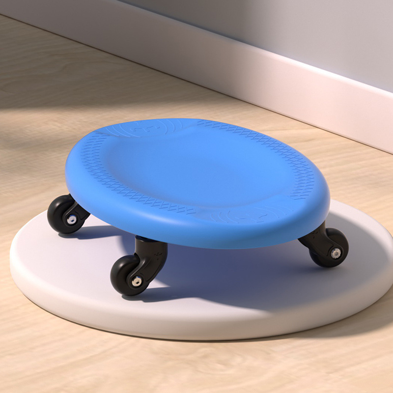 Quiet Universal Four-wheel Abdominal Muscle Wheel Abdominal Muscle Plate Abdominal Muscle Training Plate Abdominal Wheel Simple Fitness Slide Wheel Multi-function