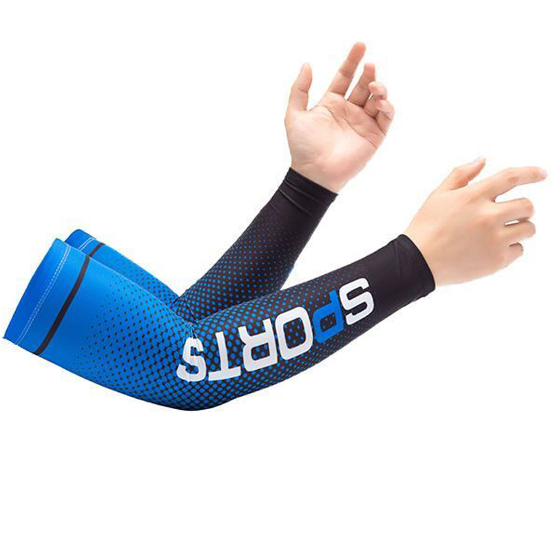 Picture of Outdoor Sun Protection Sleeves, Ice Sleeves, Transfer Printing, Beach Cycling, Driving, Fishing and Driving, Ice Silk Sleeves for Men and Women