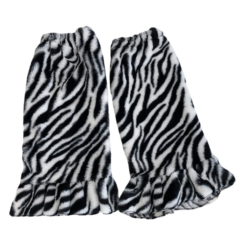 Harajuku Dairy Zebra Socks Students Warm Skinny Leg Socks Japanese Stacks JK Soft Girl lolita