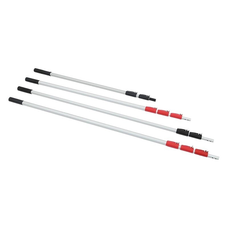 Garden buckle aluminum handle high-altitude shear saw aluminum alloy telescopic high-branch shear pole wholesale household high-branch shear pole
