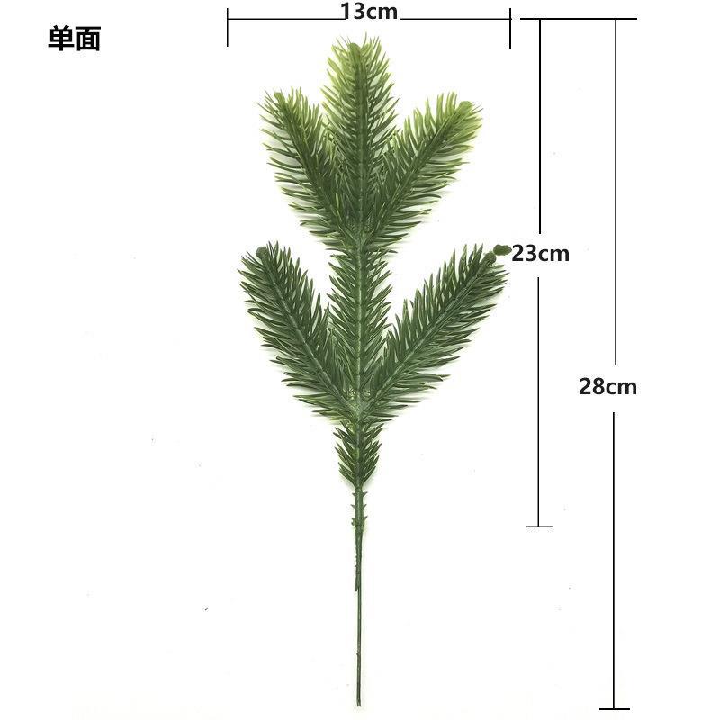 Picture of Amazon for simulation Christmas pine needle simulation green Christmas wreath Christmas tree Christmas decorations green plants