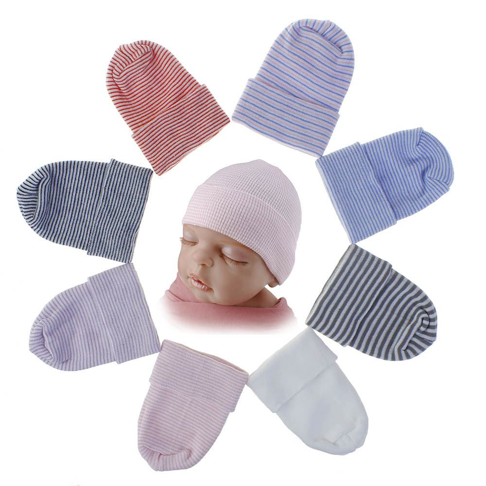 Picture of Double-Layer Thickeneded Warm Baby Hat Winter Fetal Hat Super Soft Material Yarn Baby Knitted Hat Pullover Hat