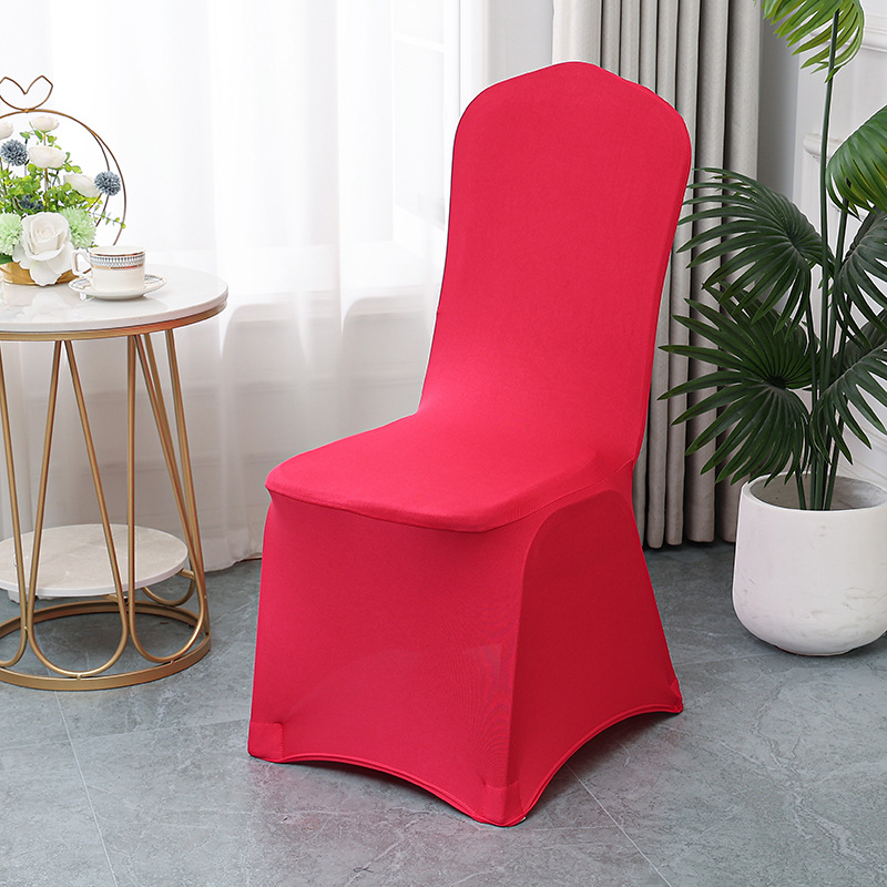 Picture of Elastic Chair Cover Thickened Hotel Chair Cover Wedding Banquet Hotel Wedding Universal Wedding Special All-inclusive