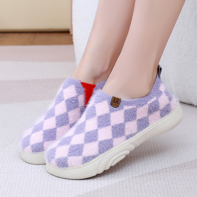 Picture of Shoes women's 2025 autumn and winter new single shoes casual daily soft-soled wool shoes are light and comfortable and one-foot women's shoes