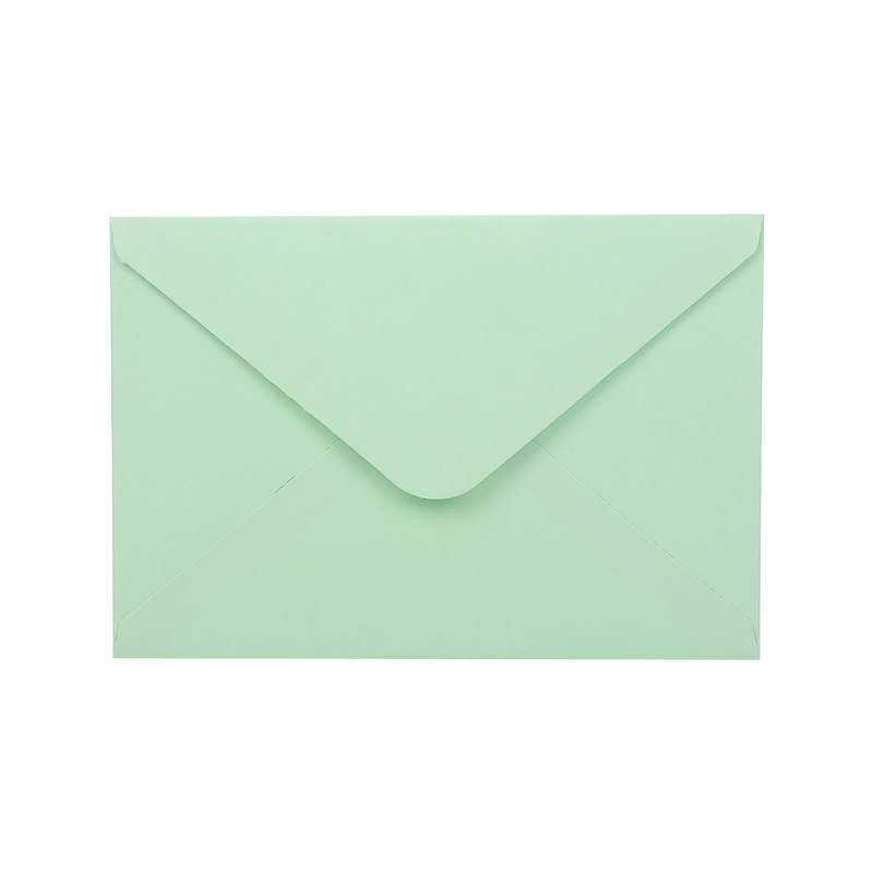Picture of In stock wholesale solid color European color double adhesive paper Western envelope Kraft paper black Kali seal cross-border Amazon
