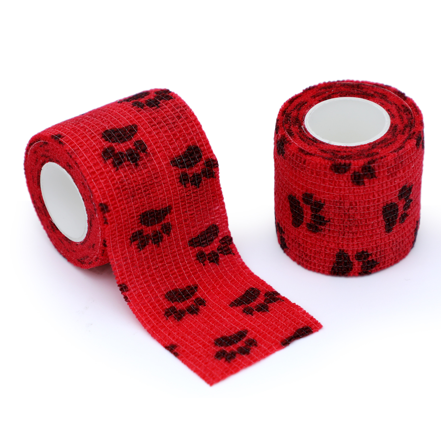 Picture of Factory wholesale non-woven self-adhesive elastic elastic bandage sports protection ankle pet print finger bandage