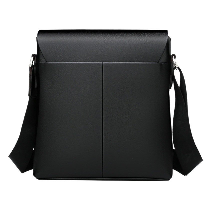 Shoulder Bag Men's Crossbody Bag Cover Checkerboard Retro Men's Bag Men's Leather Bag Foreign Trade Factory Outlet