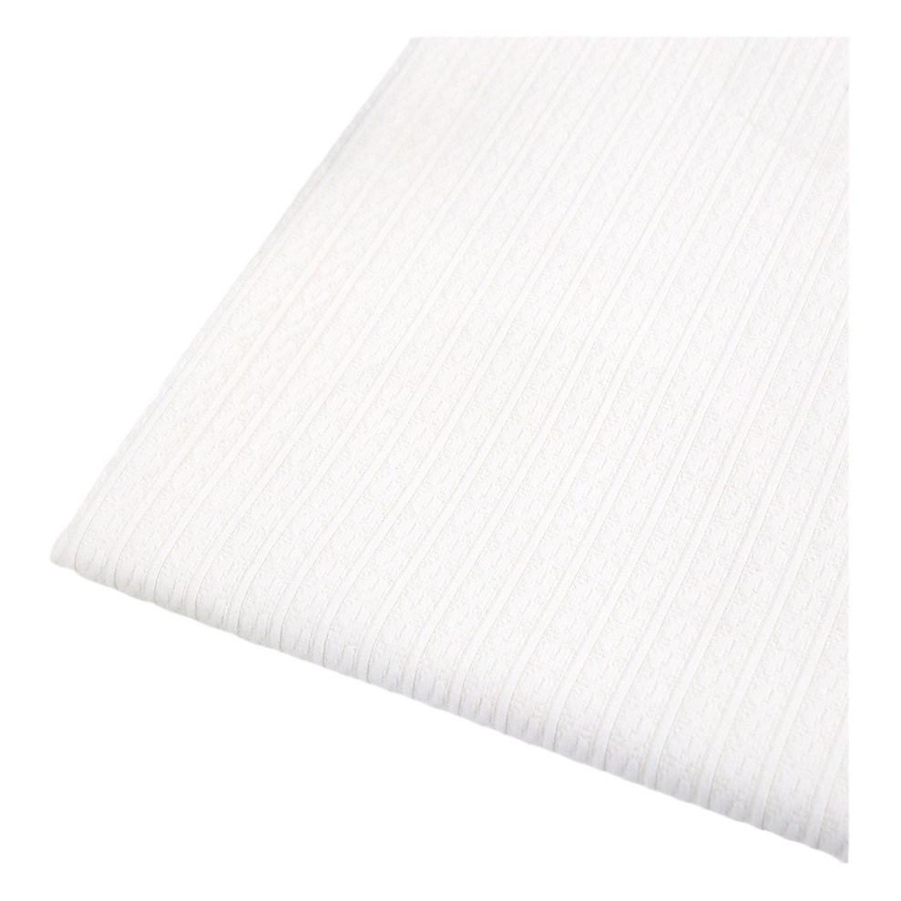 European cotton velvet jacquard thick needle knitted fabric two-leaf grass Jacquard knitted fabric children's clothing fabric coat fabric feels soft