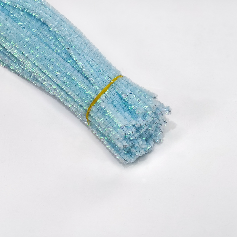 Picture of Colorful twist stick encryption handmade DIY hair strip hair root multicolor children handmade doll material pack bouquet