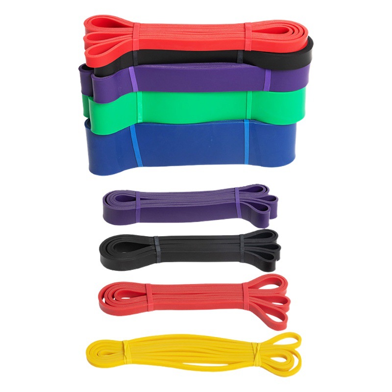 Fitness Pull-Up Elastic Band, Latex Elastic Resistance Ring, Pull-Up Yoga Ring