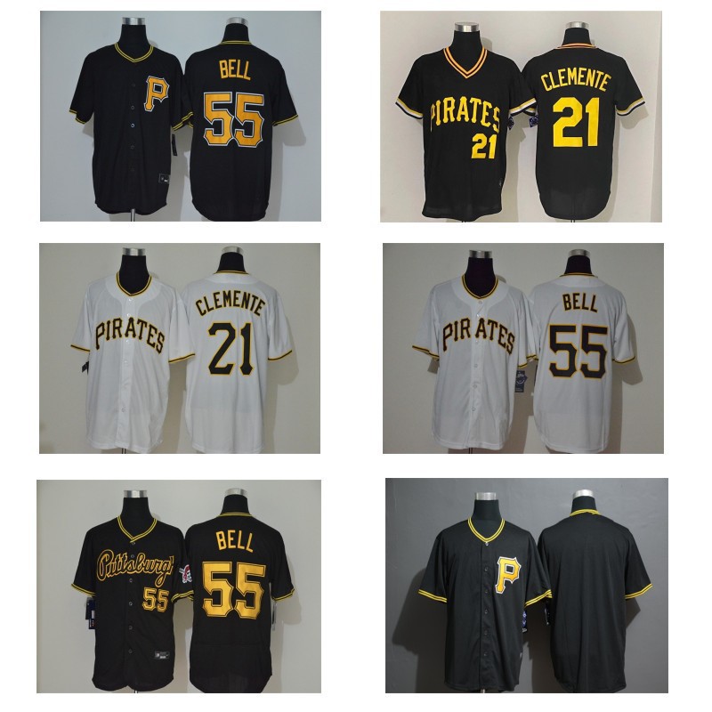 Picture of MLB Jersey Pirates Baseball Jersey Pittsburgh Pirates Jersey Embroidered Baseball Suit