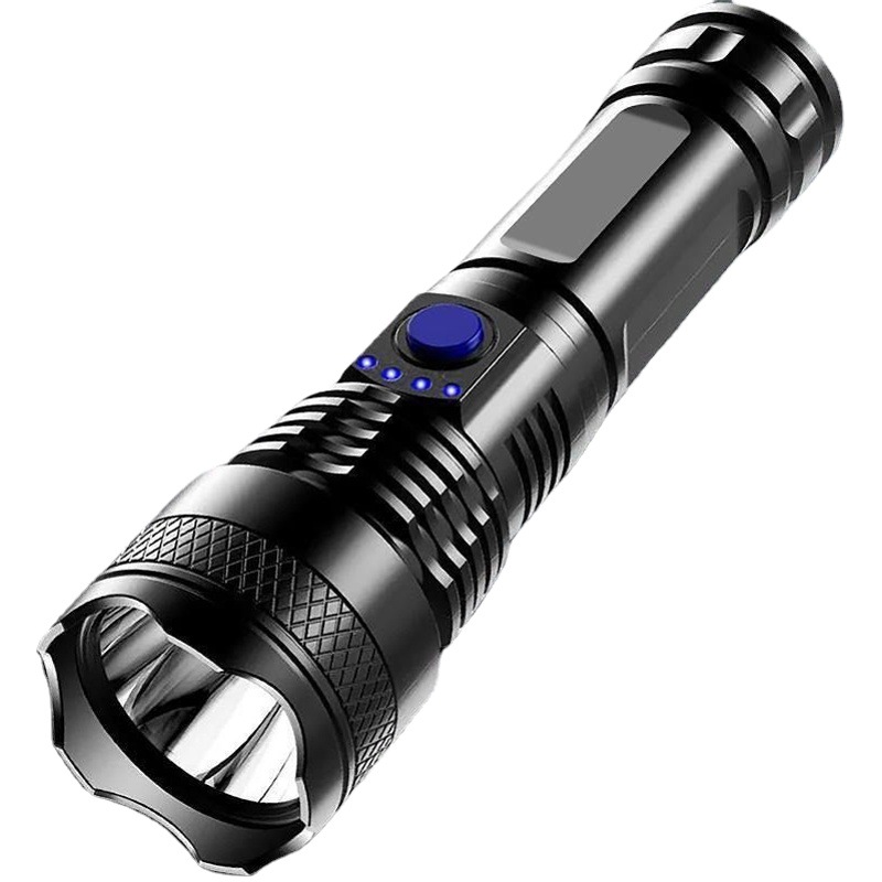 Cross-border imitation P50 telescopic zoom Flashlight LED power display 839 fixed focus flashlight portable