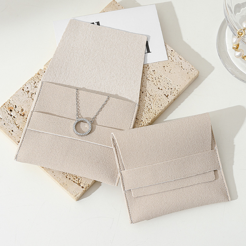 Picture of Multicolor Flannel Bag Jewelry Bag Snaps Thickened Bag Ring Necklace Anti-oxidation Jewelry Storage Bag Wholesale