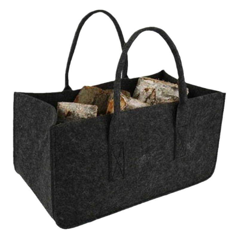 New felt handbag simple large capacity birthday Full Moon back gift bag cartoon portable travel storage felt bag