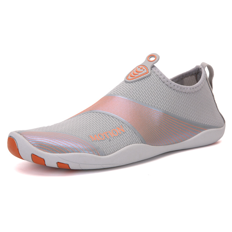 Cross-border adult beach diving shoes men and women wading swimming shoes couple red upstream shoes breathable sneaker wholesale