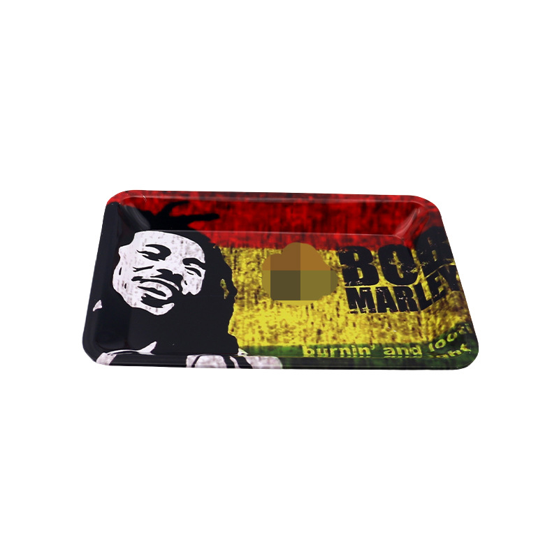 Picture of 180*125mm Tinplate Cigarette Tray, Small Cigarette Tray, Metal Iron Tray Tray, Tobacco Wire Operation Tray, Smoking Tray