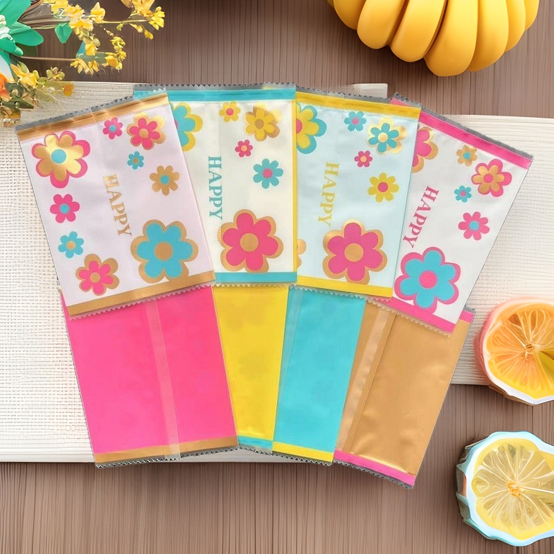 Happy Mid-Autumn Festival Mooncake Ice Skin Bag Cantonese Style Mooncake Packaging Bag Yunnan Ham Mooncake Machine Sealing Bag