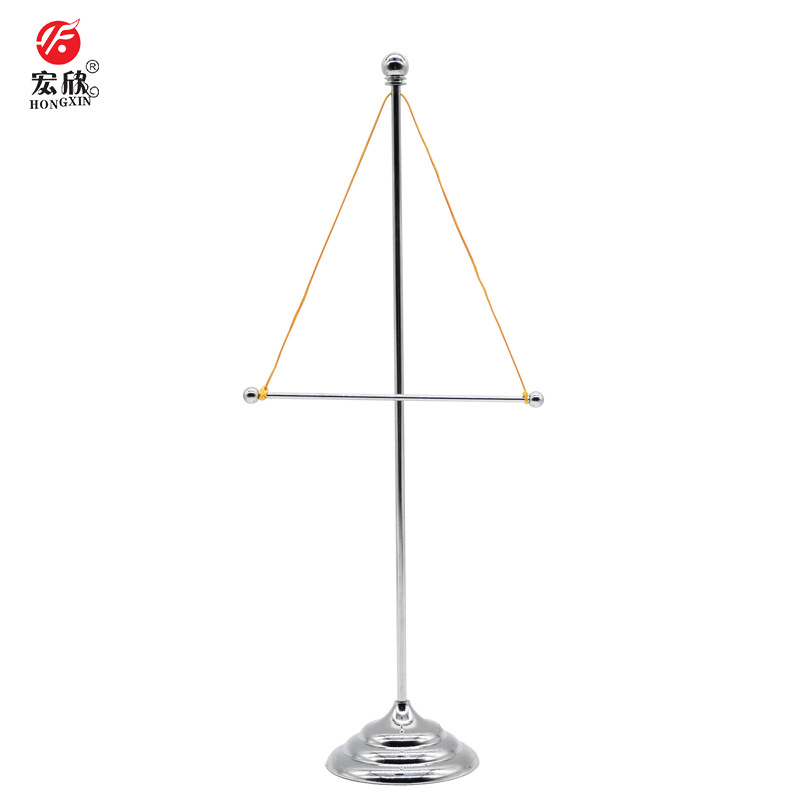 Picture of Table Flag Flagpole Metal Flag Seat Flagpole Flag Red Flag Ornaments Crossbar with Rope Single-pole Single-sided Flag Advertising Flagpole