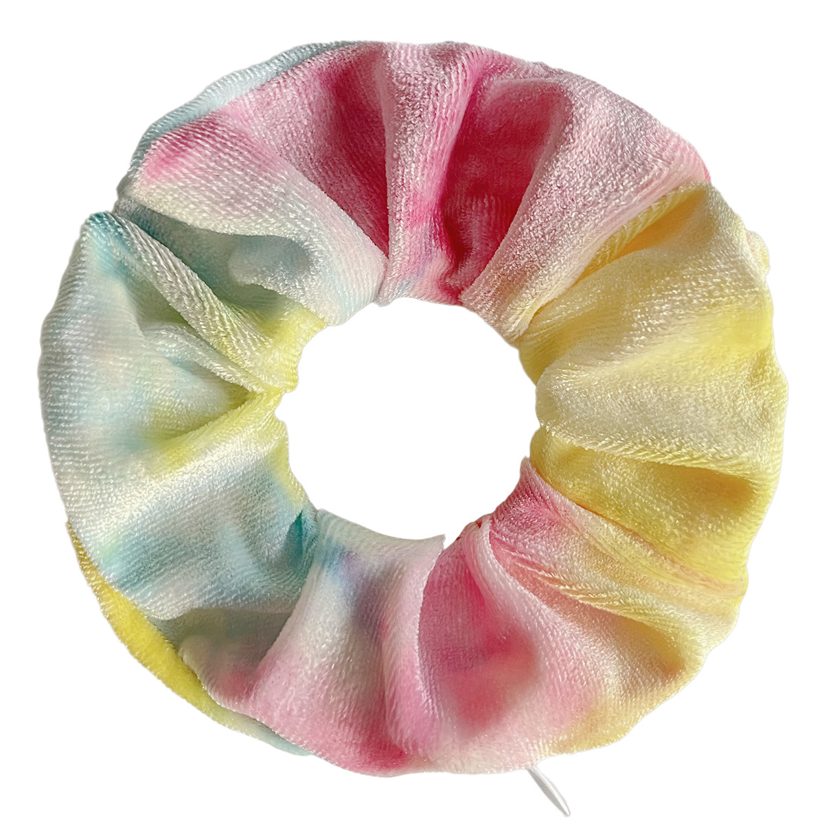 Picture of European and American Tie-Dye Korean Velvet Zipper Hair Band Cross-Border E-Commerce Amazon Aliexpress Headband Wholesale 46 Colors