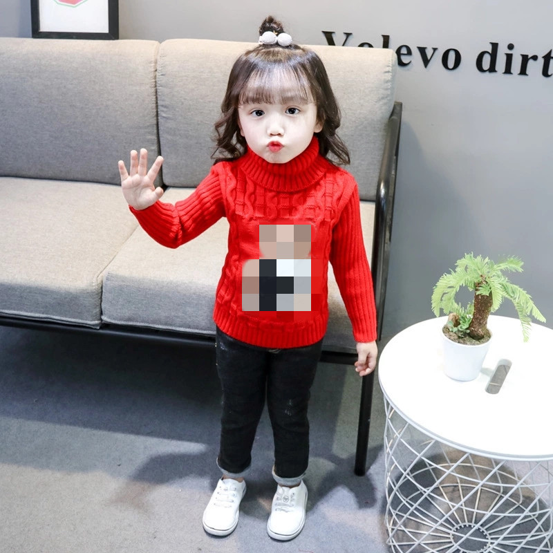 Picture of Children's Sweater Manufacturer 2025 Kidsren's Knitwear Cartoon Bear Boys' Knitwear Girls' Sweaters Cross-Border Kidsren's Clothing Export