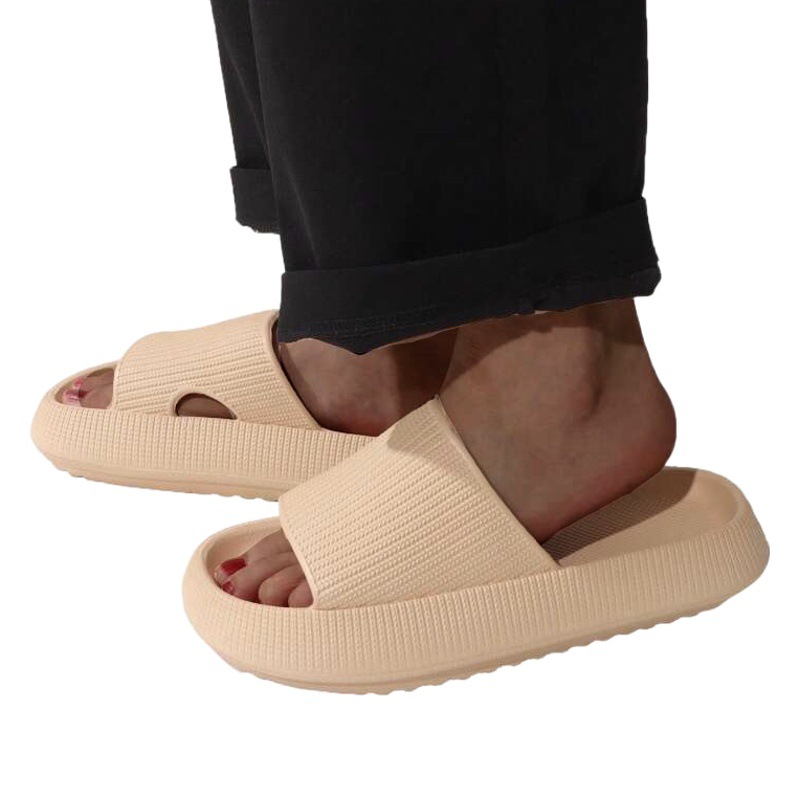 Feeling Slippers Women's Summer Home Thick-soled Indoor Sandals and Slippers Non-slip Men's Outwear Sandals Factory Wholesale Stall