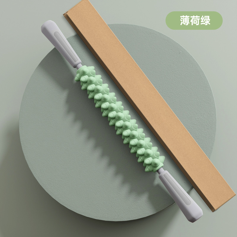 Picture of Yoga Massage Stick Mace Massage Roller Non-thin Calf Muscle Relaxation Artifact Roller Rolling Thigh Langya Stick