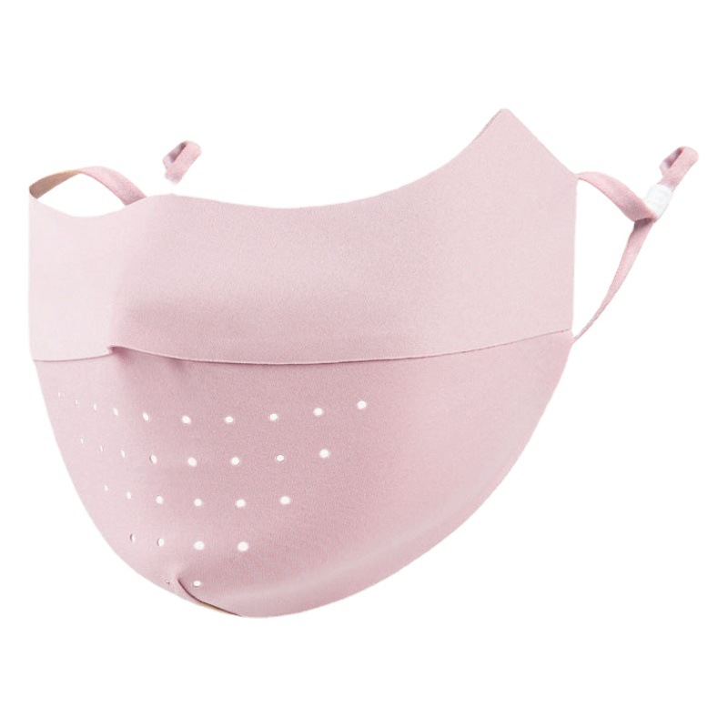 Ice Silk sun protection mask sun protection full face breathable fashion Korean eye protection corner summer outdoor UV protection Women's mask