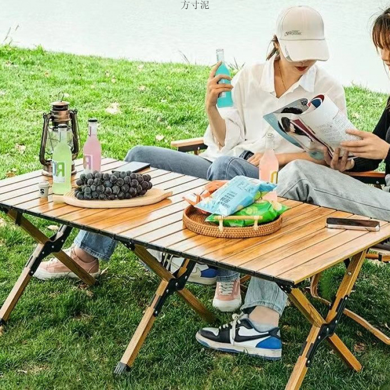 Outdoor Folding Table Portable Ultra Light Camping Table Camping Table and Chair Lightweight Picnic Table Egg Roll Table Travel Factory