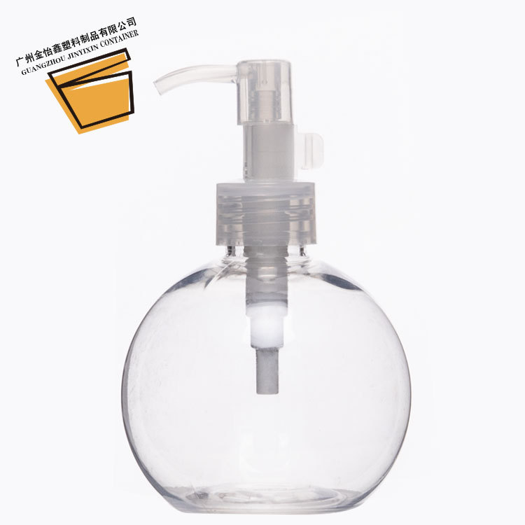 Picture of Press Spherical Bottle Bottling Cosmetic Spray Bottle 240ml Plastic Bottle pet Transparent Spherical Spray Bottle