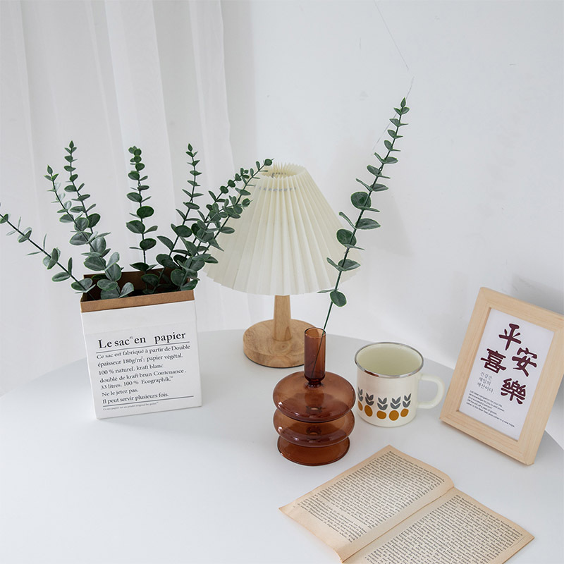 Picture of Cross-Border Simulated Green Plants Eucalyptus Leaves Amazon Simulated Plants Wholesale Eucalyptus Leaves Ins Decoration Home Wedding