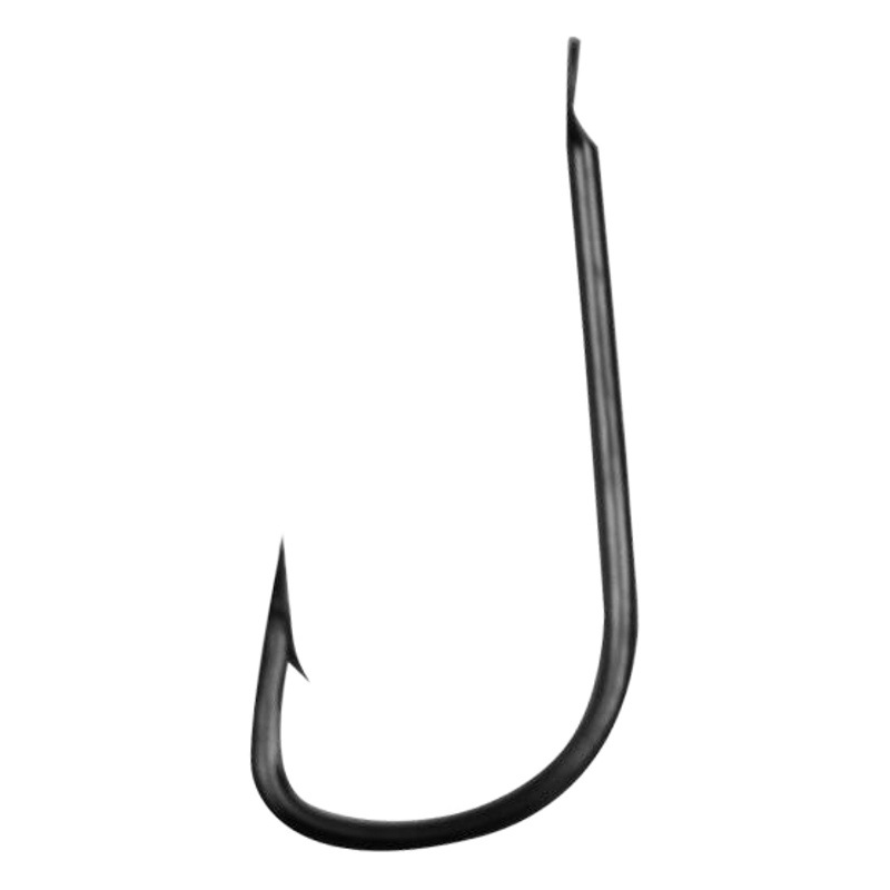 Sleeve hook bulk thin black sleeve long handle high carbon steel red worm hook barbed white fishing crucian carp hook fishing gear
