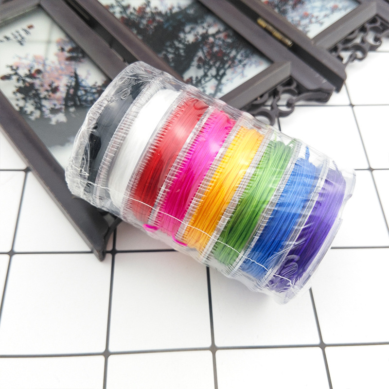 Picture of Mini small ring elastic thread diy hand-woven beaded wire rubber band elastic rope beaded bracelet wear-resistant elastic