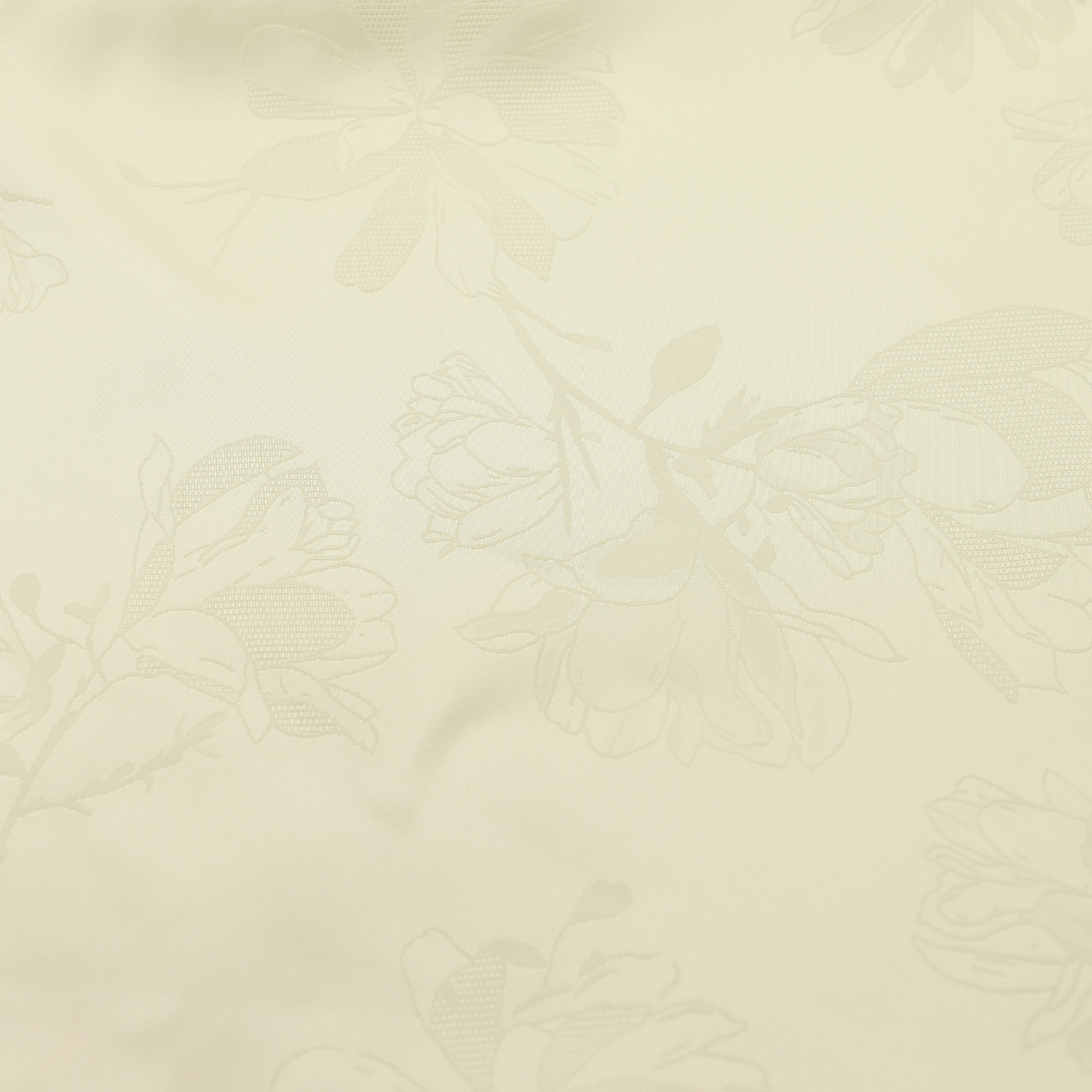 Picture of Human Silk High Density Magnolia Bright Silk Satin Jacquard Cloth New Chinese Style dress Hanfu Cheongsam Clothing Fabric