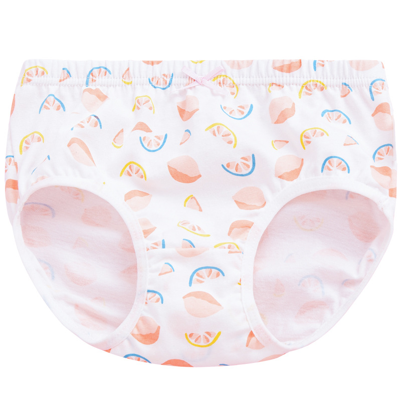 Picture of Children's underwear girls' baby cotton triangle boxer little girl's four-corner big children's shorts 100% cotton 100% without pp