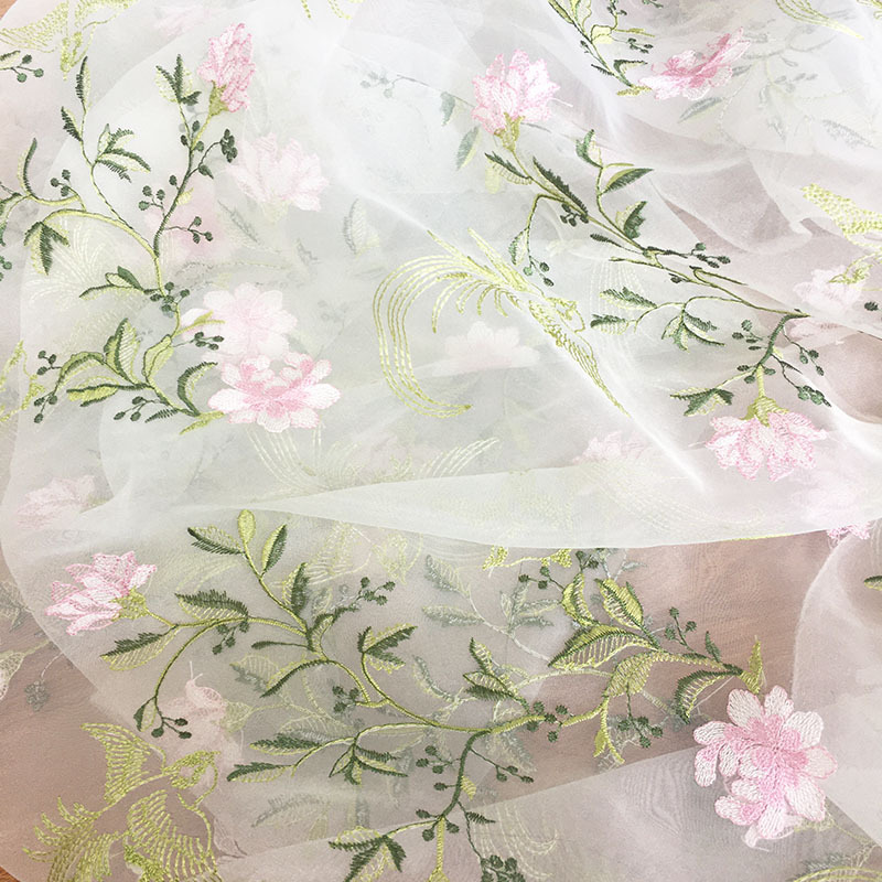 New Chinese Style Sunscreen Thin Coat Women's Summer Light Luxury High-end National Style Vintage Embroidered Fabric Embroidered Clothing Fabric