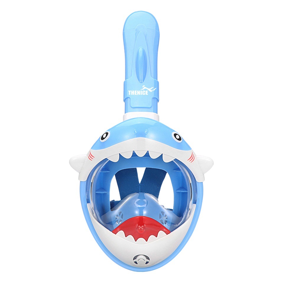Children's Snorkeling Mask Waterproof and Anti-Fog Fully Dry Diving Goggles Supplies Swimming Equipment Full Face Diving Mask
