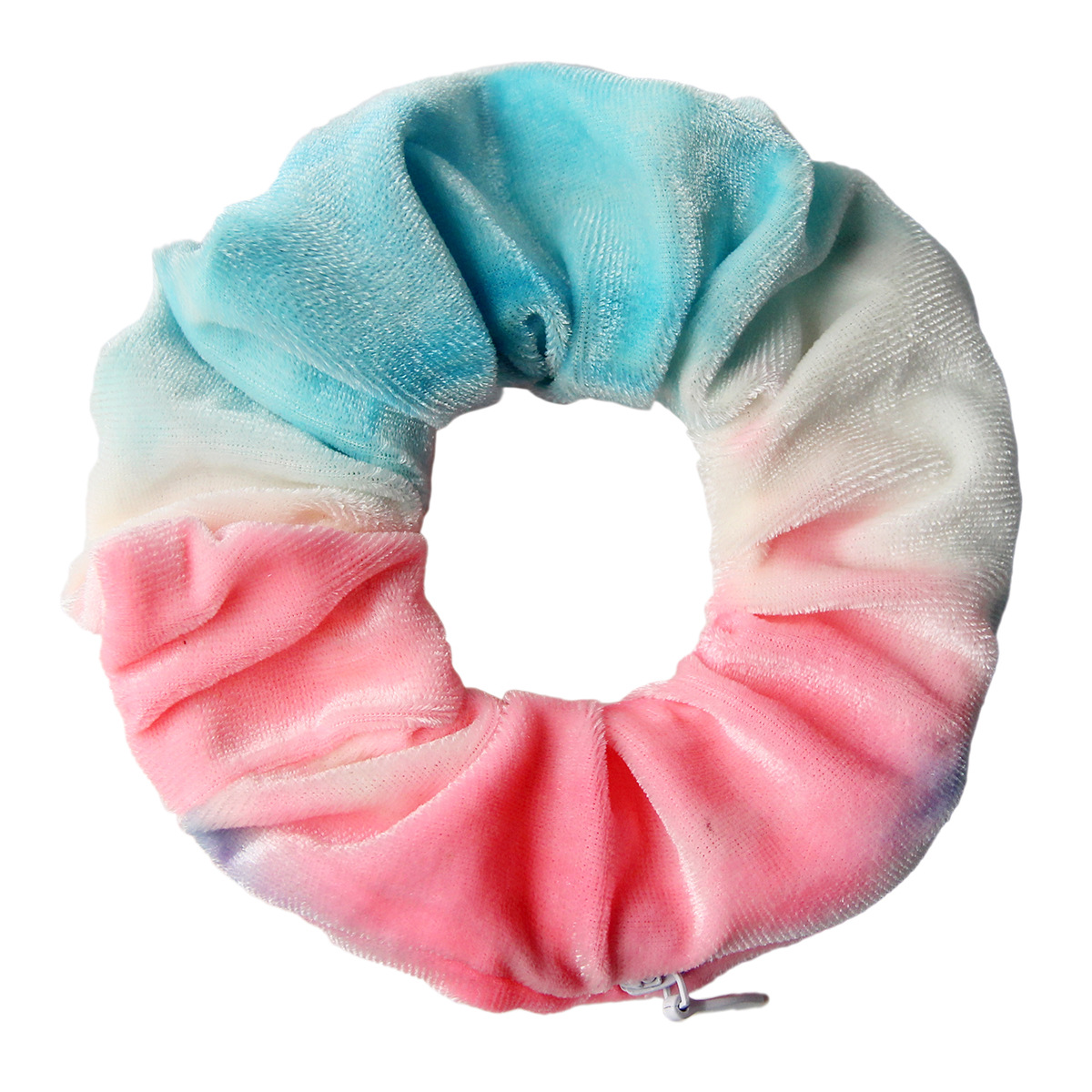 Picture of European and American Tie-Dye Korean Velvet Zipper Hair Band Cross-Border E-Commerce Amazon Aliexpress Headband Wholesale 46 Colors